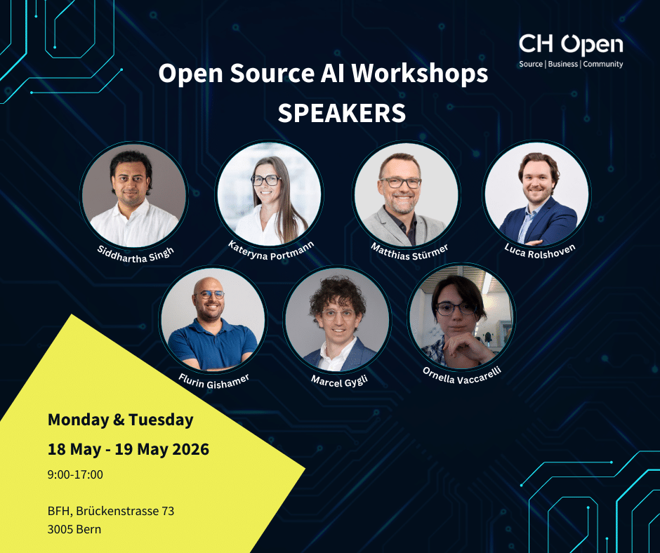 Open Source AI Workshops Speakers Open Source AI Workshops Speakers